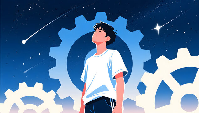 May Fourth Youth Day ambitious youth looking to the future