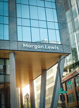 The office of the international law firm Morgan, Lewis & Bockius LLP, founded in Philadelphia, Pennsylvania, USA, on April 13, 2026.