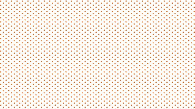 A futuristic, neon-orange tech animation. A design that stands out against a background of tiny dots.