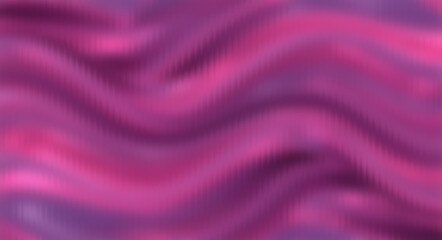 Fototapeta premium Pink Wavy Silk Texture Background