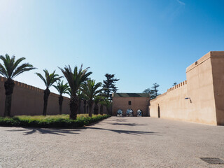 Naklejka premium Beautiful townscape in Morocco Essaouira
