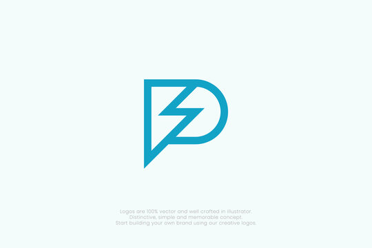 P Letter Monogram Logo 