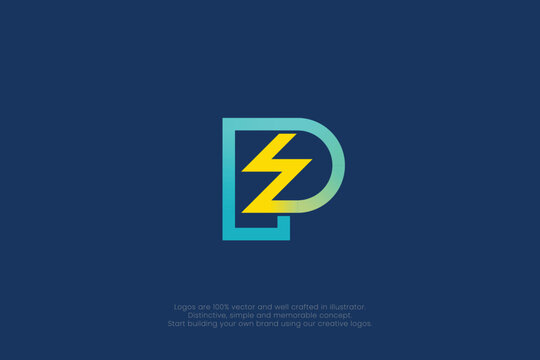 P Letter Monogram Logo 