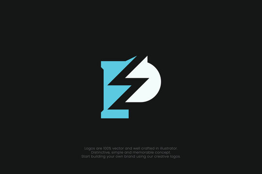 P Letter Monogram Logo 