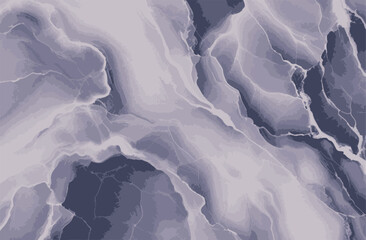 Fototapeta premium Abstract purple marble texture with flowing liquid waves and ethereal mineral patterns