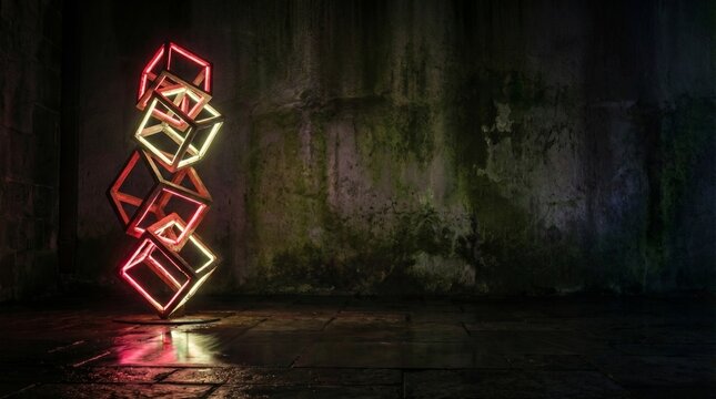 A mental landscape of a person striving to maintain emotional balance and keep a positive outlook even in difficult circumstances