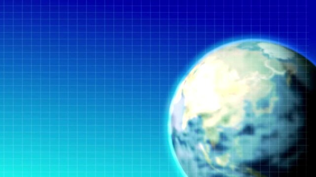 Global network technology. Futuristic world map. presentation Concept of planet Earth. 3D rendering.