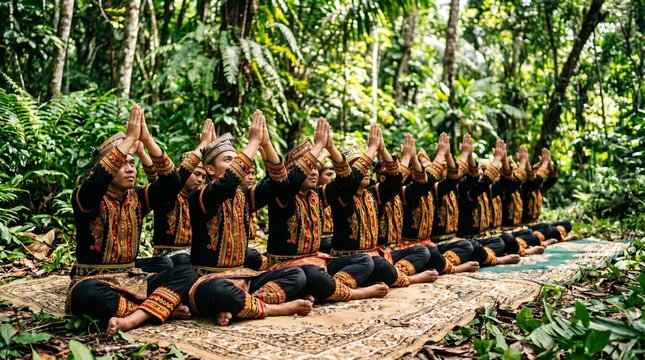 Synchronized Energy of Aceh Saman Dance Performance