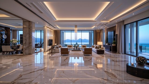 interior of a modern office