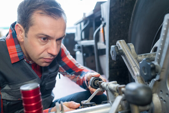 portrait of a vulcanization worker