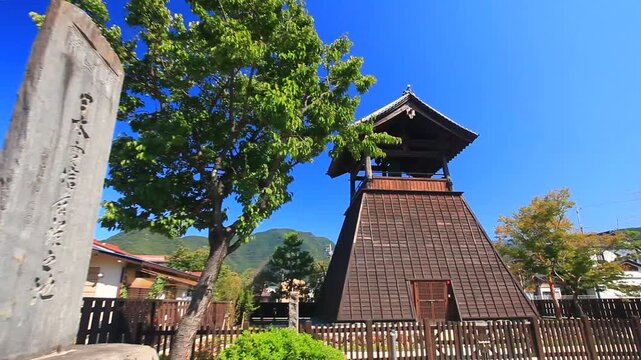 松代藩鐘楼と日本電信発祥の地碑