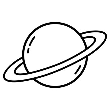 Illustration of Saturn 