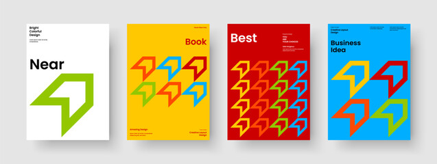 Obraz premium Creative Brochure Layout. Abstract Flyer Design. Isolated Poster Template. Business Presentation. Book Cover. Banner. Report. Background. Notebook. Journal. Handbill. Catalog. Leaflet. Newsletter