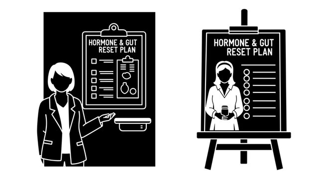 Comparing study methods and lesson planning approaches in educational settings Vector, illustration