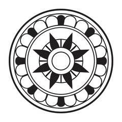 Obraz premium mandala, mandala art, mandala design, 