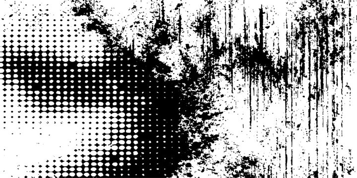 Abstract the striking contrast between bold black textures and crisp, pure expanse. Explore a world of design with this captivating imagery, which evokes a sense of depth and tactile engagement.