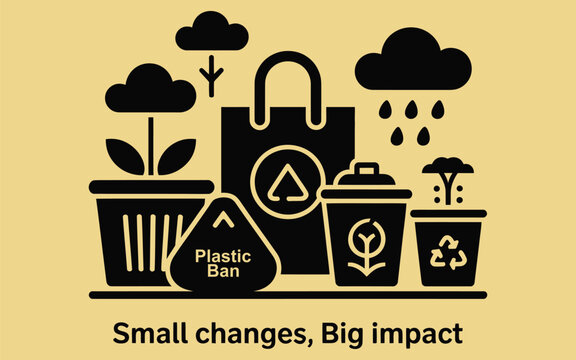 Illustration highlighting the impact of small environmental changes