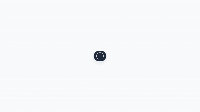 Animated send message button with paper plane icon and circular loading spinner transition 4K UHD