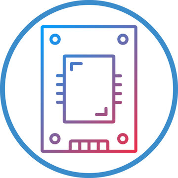 Ssd Line Icon Style