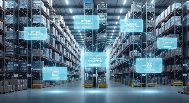 Smart Warehouse Automation - Inventory Optimization, Logistics & Supplier Management