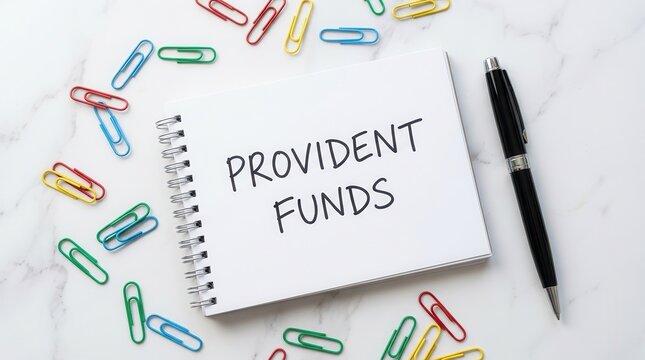 Provident funds retirement savings scheme for long term financial security.