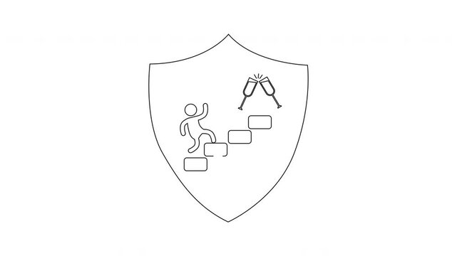 Shield Against Alcohol-Related Accidents - A Visual Representation.