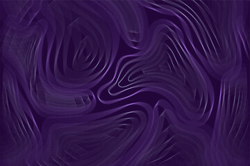 Obraz premium Dark purple 3d glowing topographic contour line abstract background