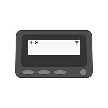 pager device illustration