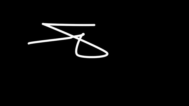 Minimalist white line animation smooth motion loop seamless minimalism