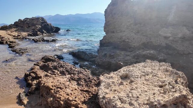 Amazing view of Lepeda Beach, Cephalonia, Ionian Islands, Greece