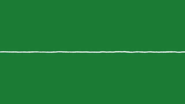 Hand-Drawn Animated Thick Jagged White Border video | Rough Sketch Frame hand drawn animation | Grunge Style Chalk Overlay on green screen