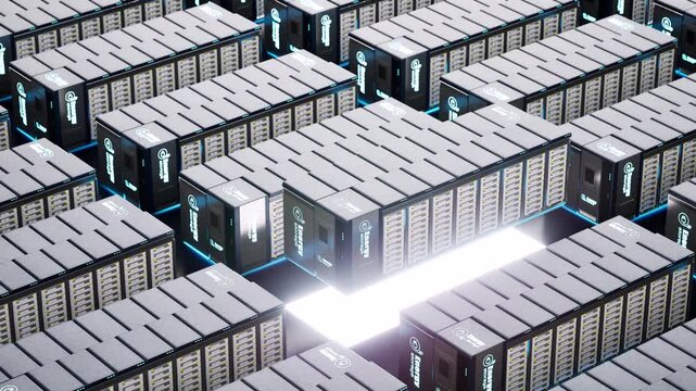 Energy storage systems or battery container units pop up