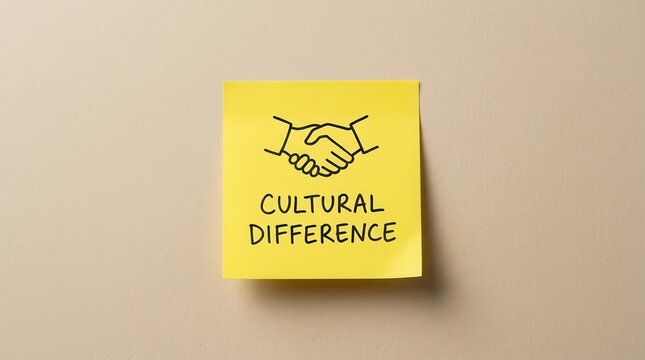Workplace diversity and inclusion concept illustrating cultural difference and cross cultural communication.