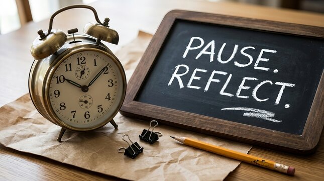 The scene represents decision making and the necessity of rethinking one's current direction.