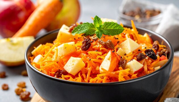 Karotten-Apfel-Salat