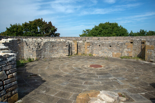 Das Kiekstattrondell auf der Sparrenburg in Bielefeld