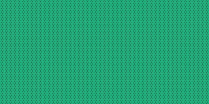 Green mesh fabric texture athletic jerseys vector illustration seamless background. Breathable polyester material seamless pattern. Perfect sportswear textile for basketball, hockey, soccer uniform.