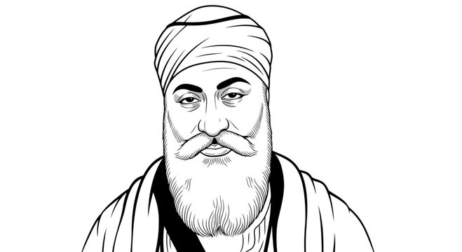 portrait of a man with a beard