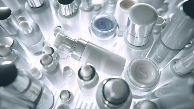 A video showcasing various laboratory equipment and supplies in a clean and organized setting