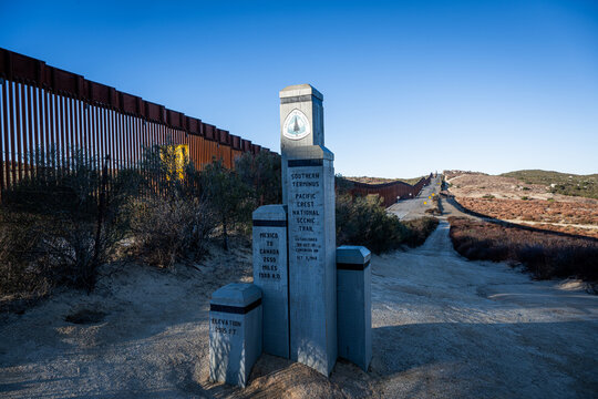 Southern terminus Pacific Crest Trail