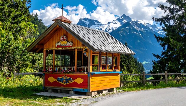 Alpine Wayside Shrine.