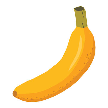 banana cartoon hand draw illustration