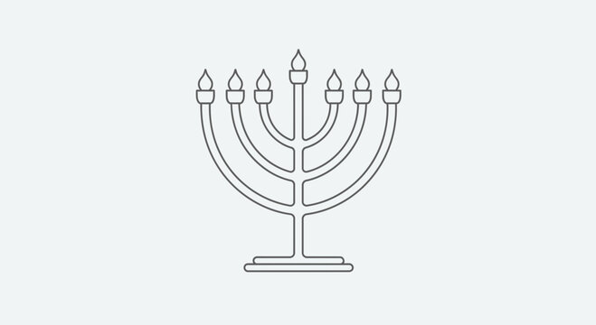 vector illustration of a candle