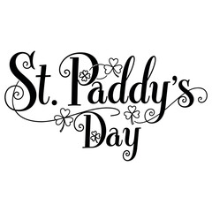 Obraz premium St Patrick’s Day typography design