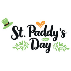 Obraz premium St Patrick’s Day typography design