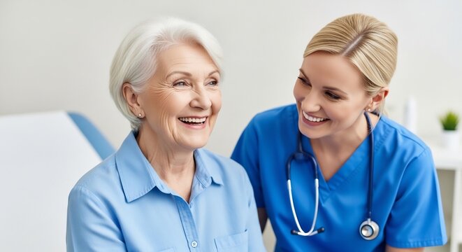 Elderly Care and Healthcare Support Concept