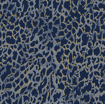 Elegant shape vector blurred earth skin tones trendy leopard animal skin wild life hand drawn seamless pattern wrapping paper decorative, womenswear ready to print canvas repeatable pattern 