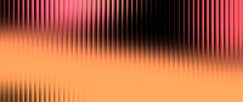 Glowing orange peach gradient background with vertical ribbed glass clean effect, ideal for modern beautiful landing page header screens.