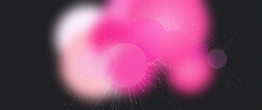 Distraction Free Wallpaper - Barbie colors with Dreamy Aura background