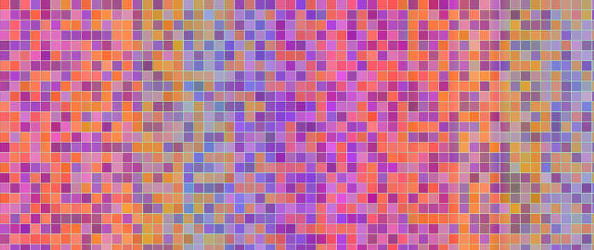 Distraction Free Wallpaper - Sunset colors with Pool Tiles background